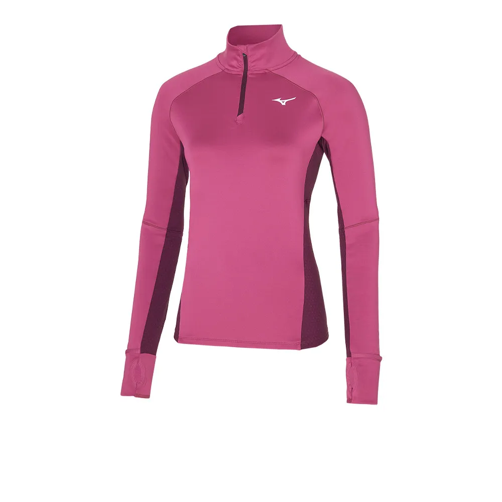 Mizuno Warmalite Maglia con mezza zip da donna - AW22