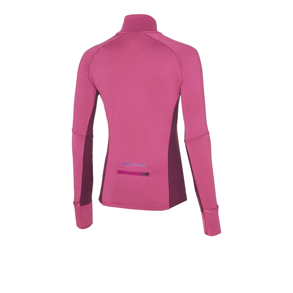 Mizuno Warmalite Maglia con mezza zip da donna - AW22