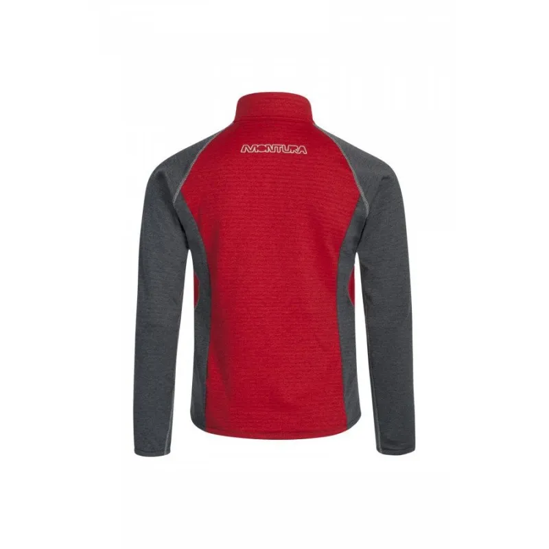 MONTURA THERMAL COLOR MAGLIA KIDS ROSSO/BLU CENERE 125/6anni