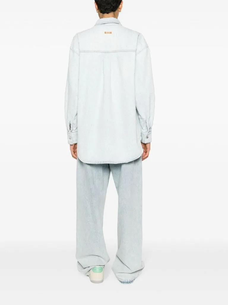 msgm Camicia jeans