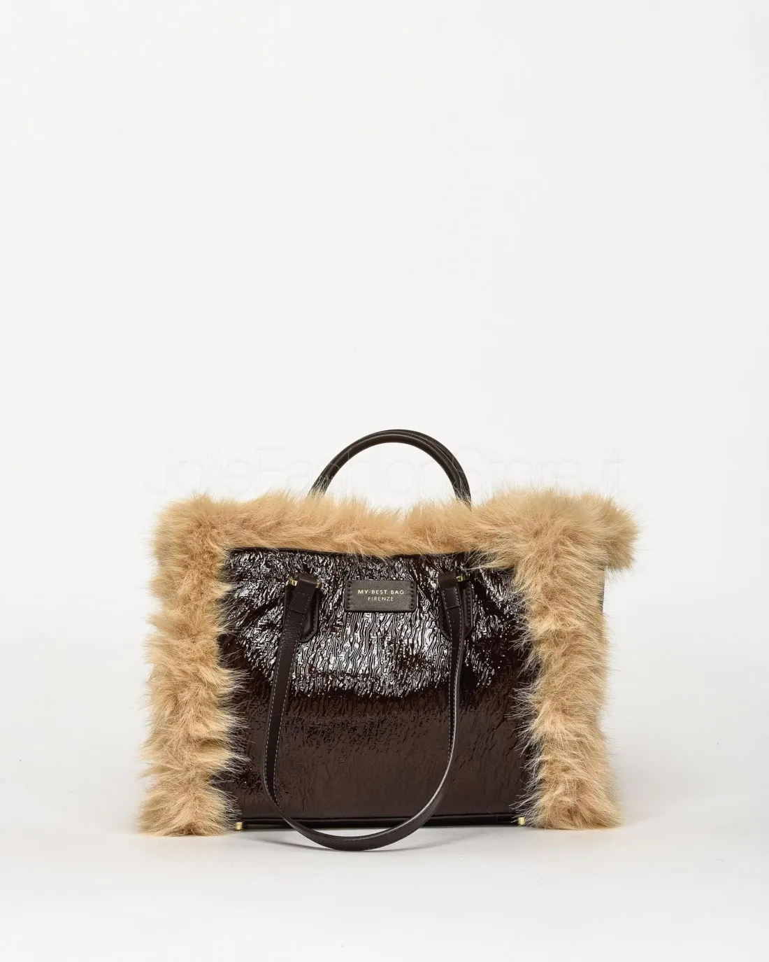 ---------------  ---------------  ---------------  ---------------  --------------My Best Bag Borsa a Mano Midi Atena Fur Revers