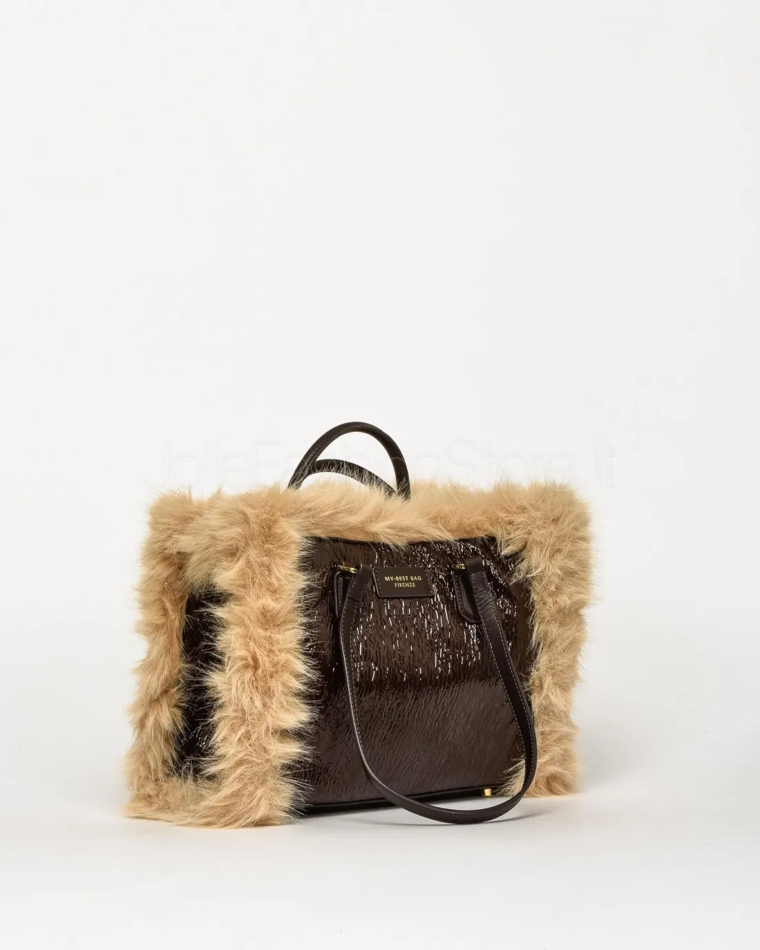 ---------------  ---------------  ---------------  ---------------  --------------My Best Bag Borsa a Mano Midi Atena Fur Revers