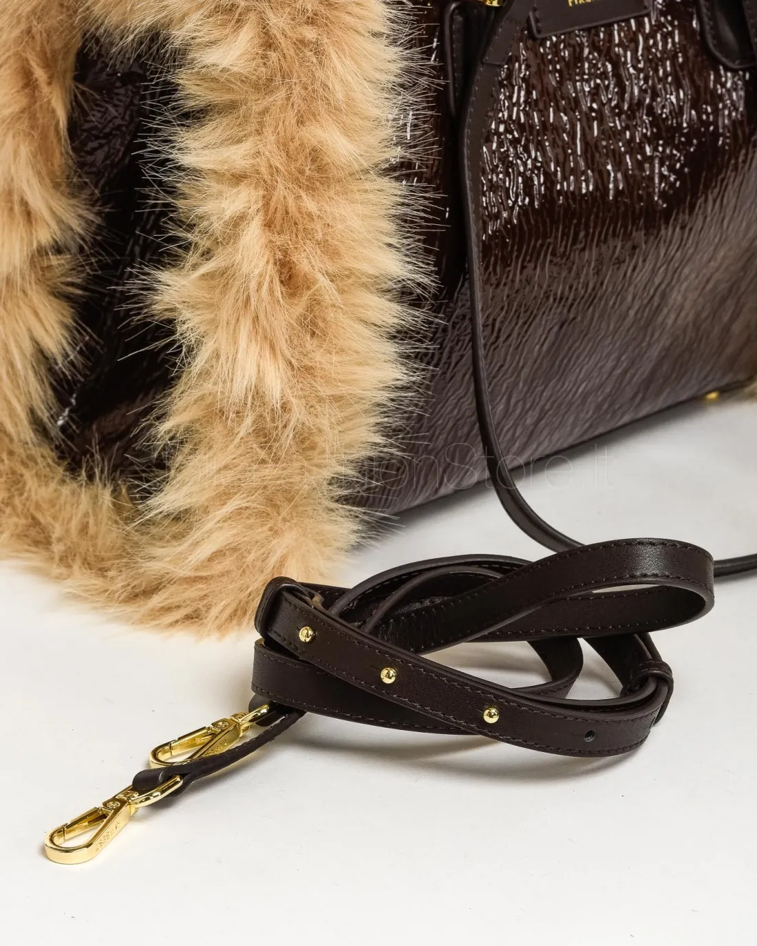 ---------------  ---------------  ---------------  ---------------  --------------My Best Bag Borsa a Mano Midi Atena Fur Revers