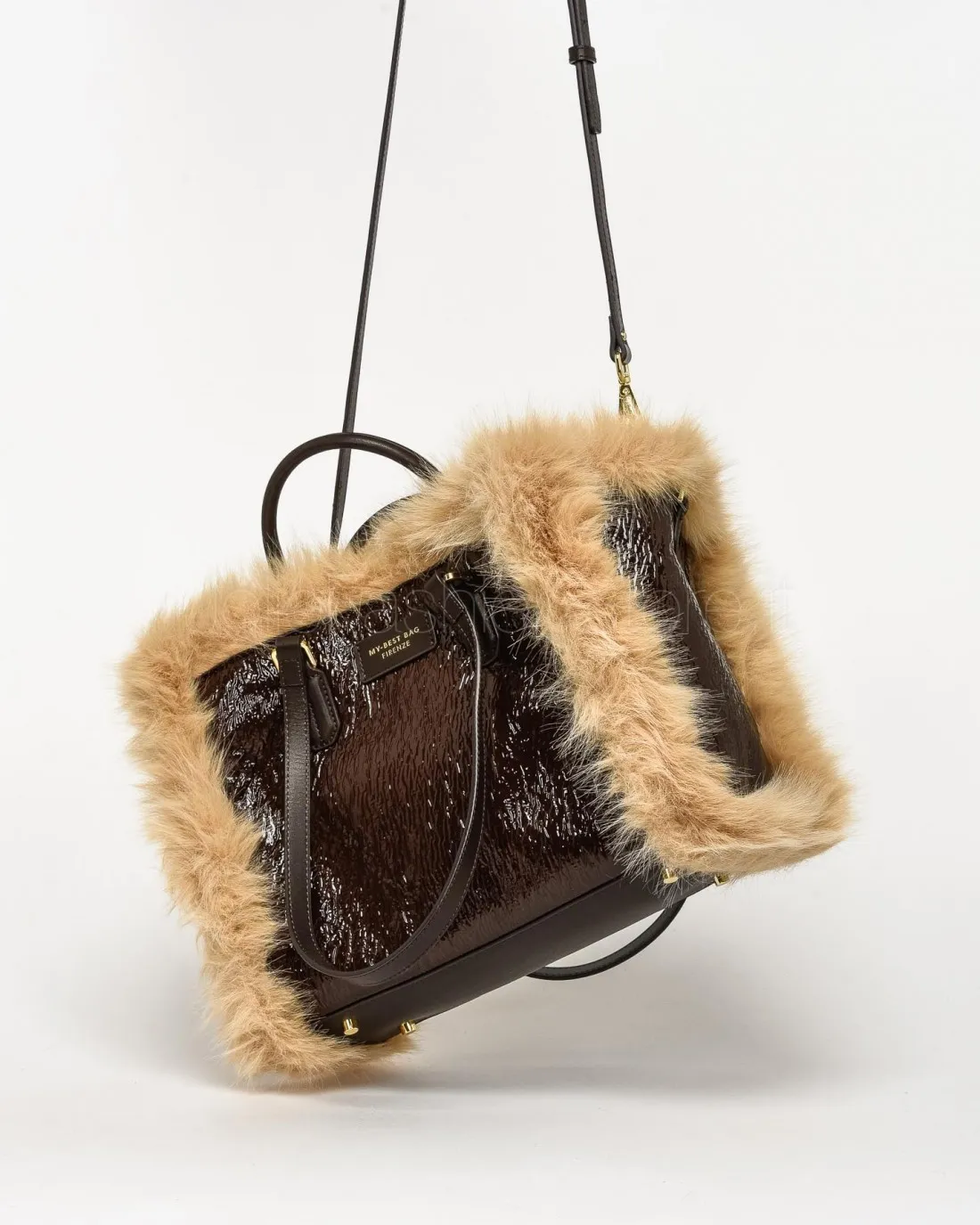 ---------------  ---------------  ---------------  ---------------  --------------My Best Bag Borsa a Mano Midi Atena Fur Revers