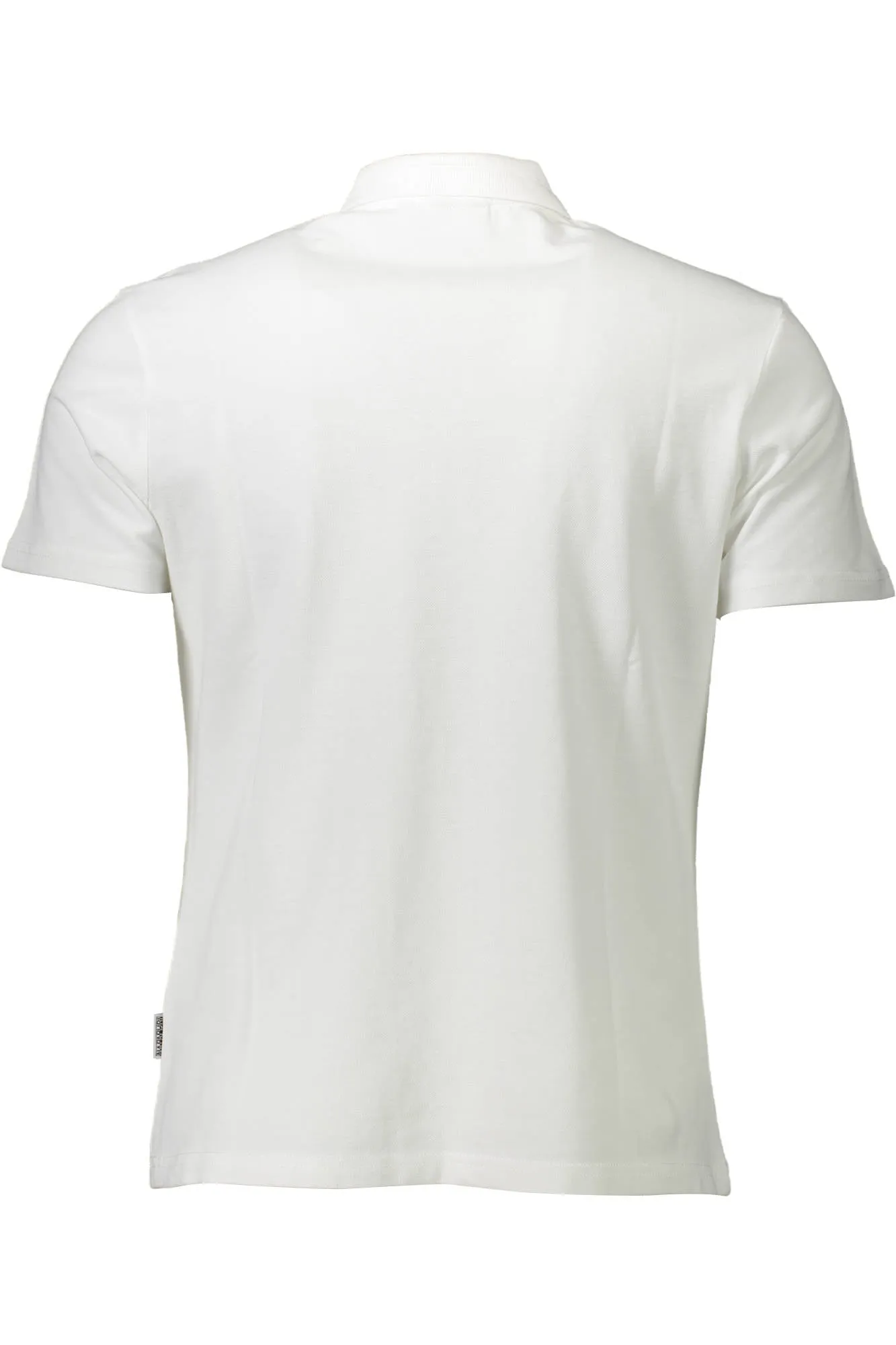 NAPAPIJRI POLO MANICHE CORTE UOMO BIANCO