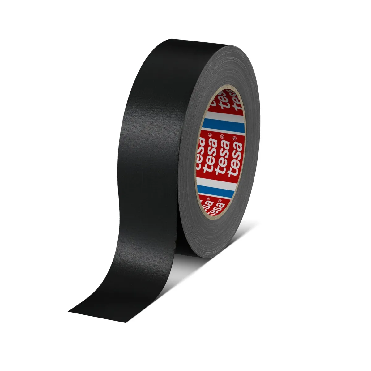 Nastro telato Nero in Tessuto rivestito in acrilico Tesa 4651 x 0.31mm