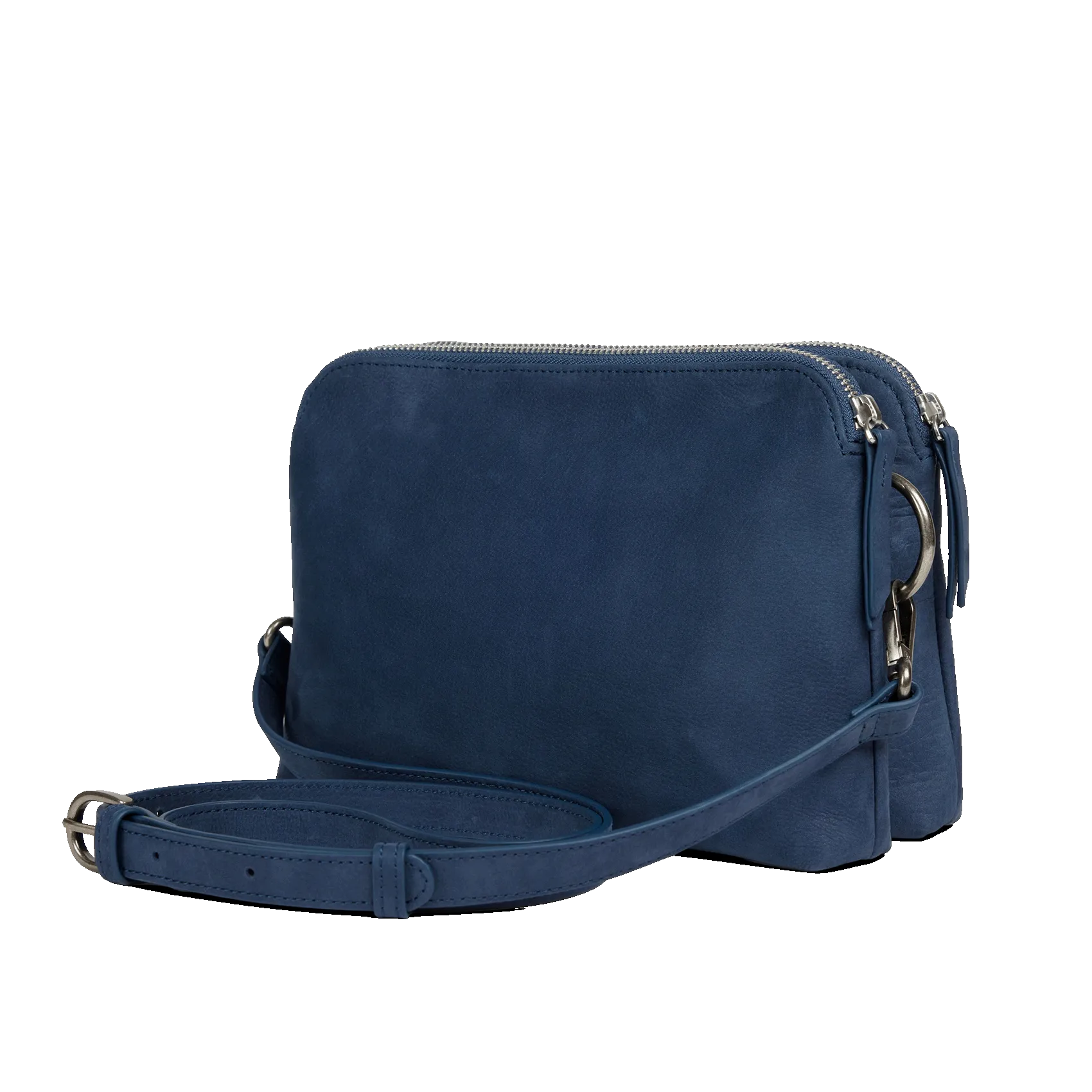  NAT & NIN   NAEL - Tracolla in pelle grana. | Blu