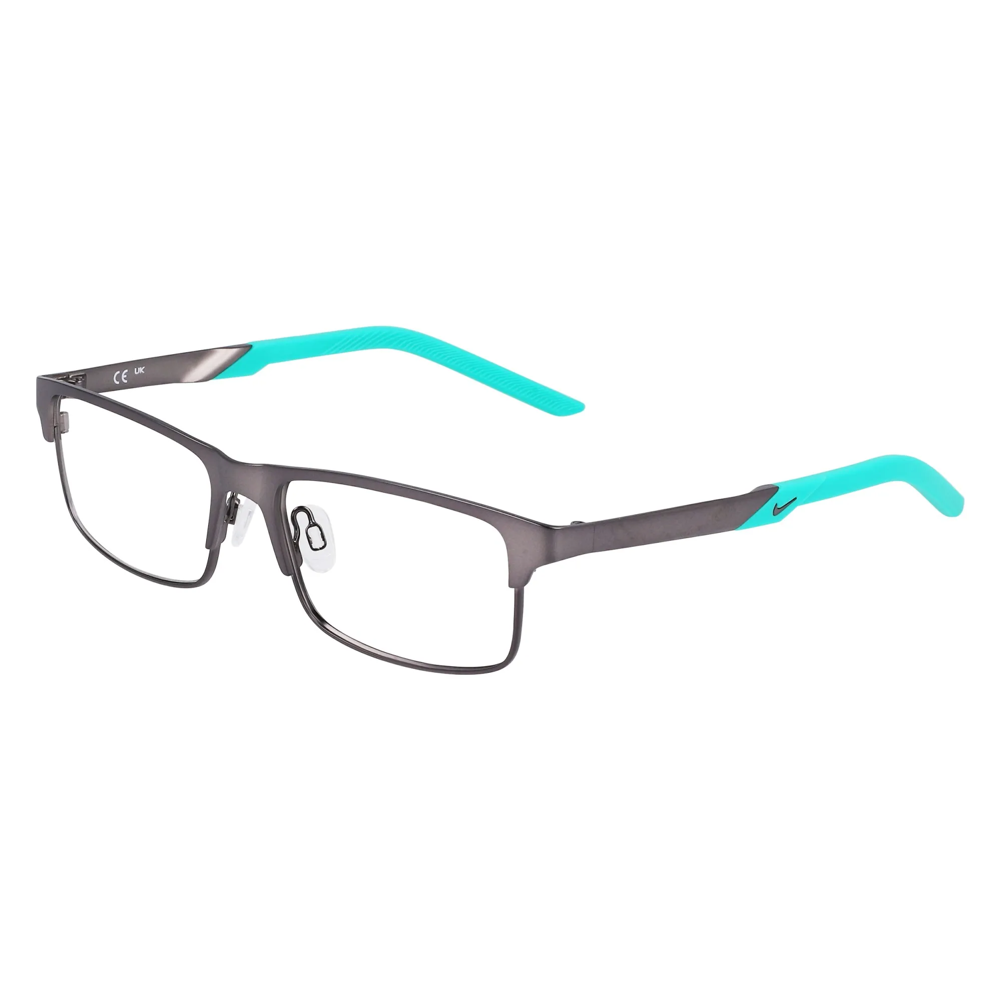   Nike 5592 - 070 Canna Di Fucile Satinato/giada Trasparente | Occhiale Da Vista Bambino Unisex 