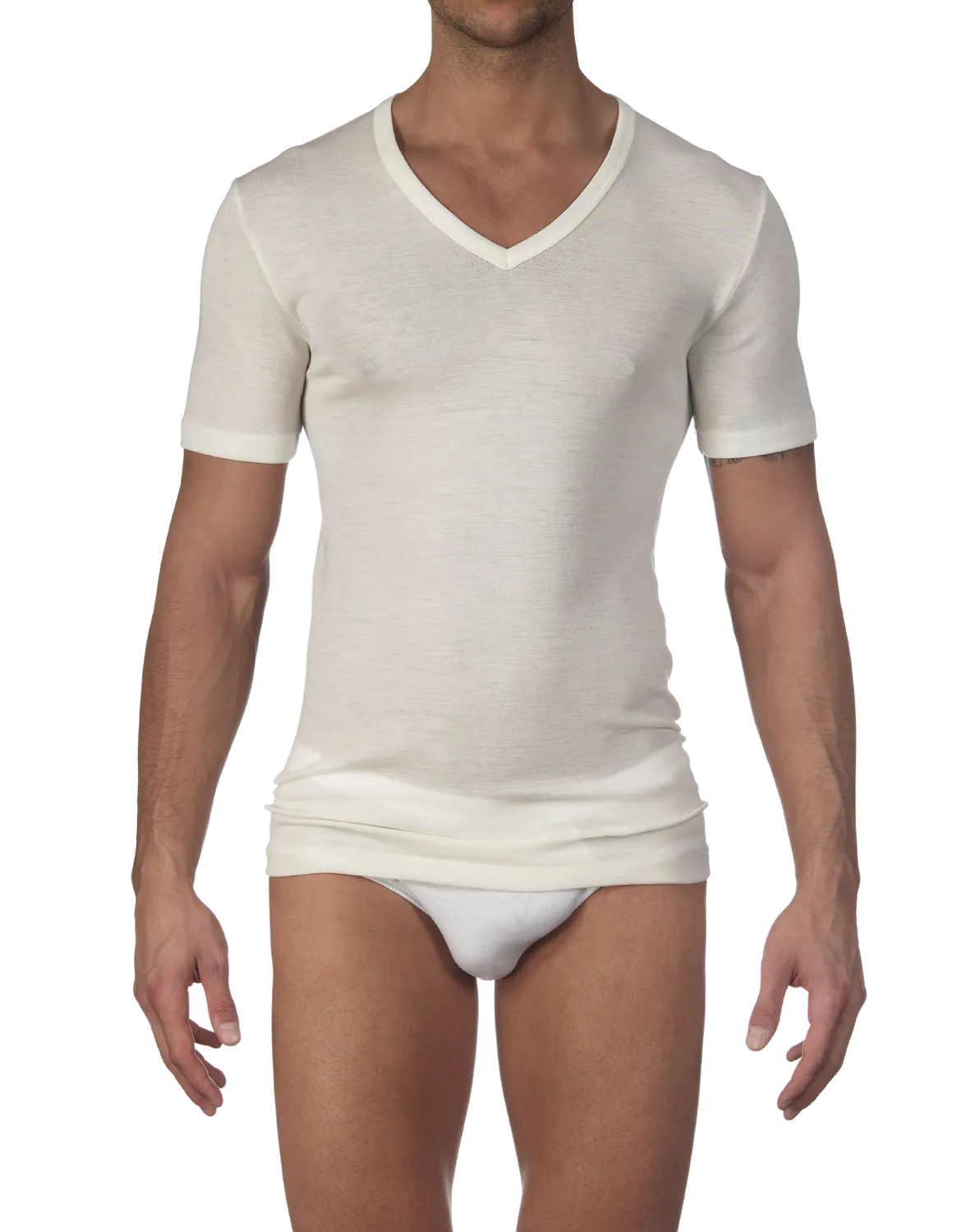 Oscalito  ---------    ------------T-shirt 100% IN LANA MERINO - 636