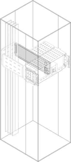 Pannello divisore ABB 1STQ per Schede modulari - System Pro E Power, 200 x 900mm
