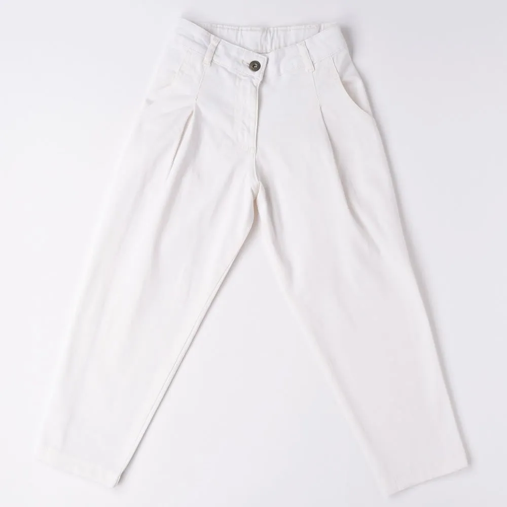 pantalone denim ampio 4.6540 per ragazza ido 