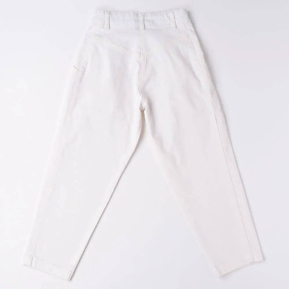 pantalone denim ampio 4.6540 per ragazza ido 