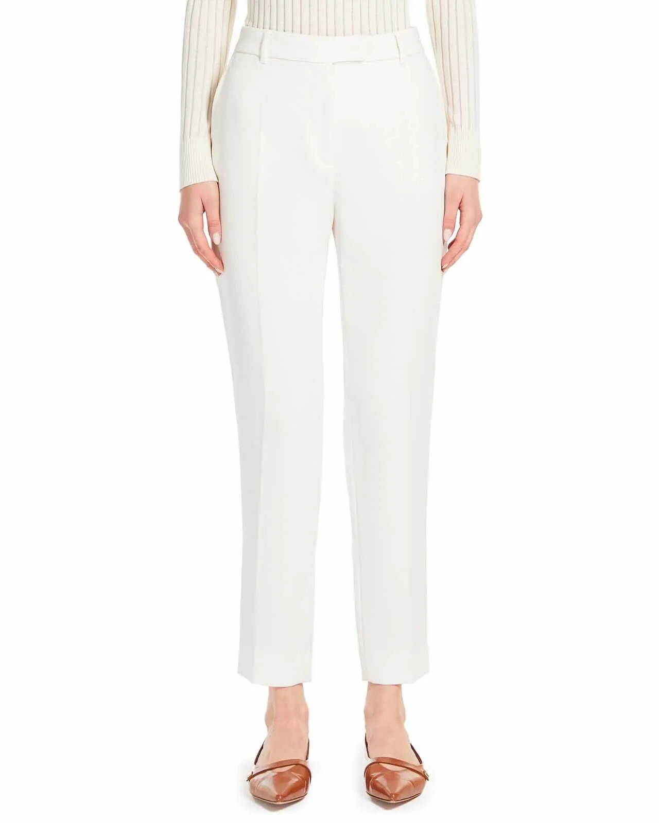 Pantalone Jerta bianco avorio