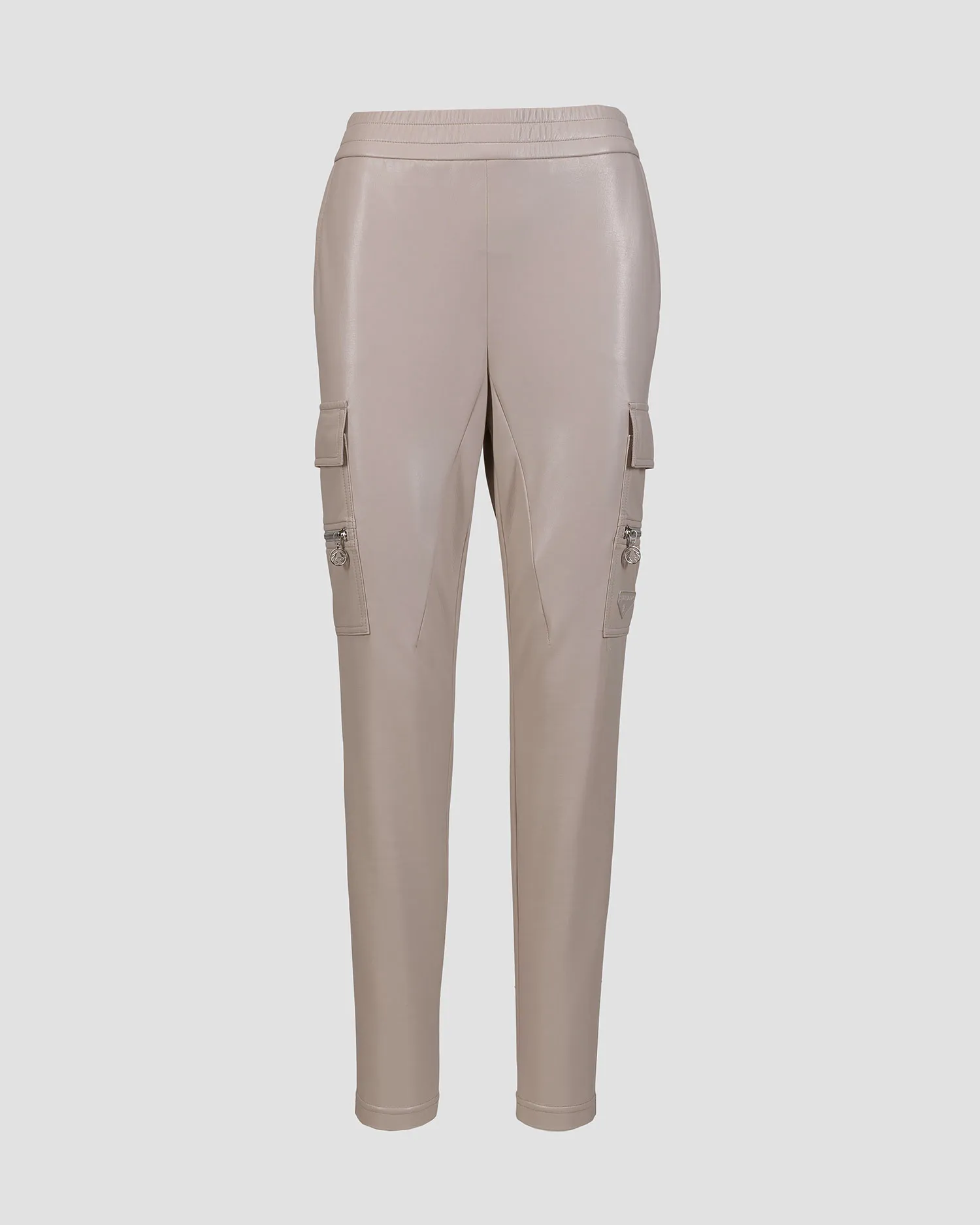 Pantaloni beige in ecopelle da donna Sportalm 1856515496-string