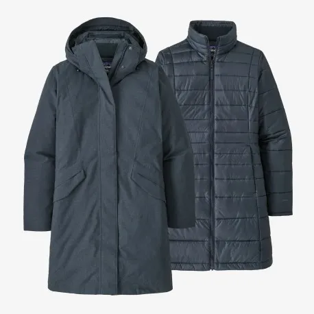 PATAGONIA Women's Vosque 3-in-1 Parka SMOLDER BLUE