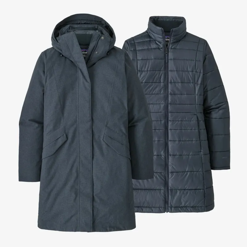 PATAGONIA Women's Vosque 3-in-1 Parka SMOLDER BLUE