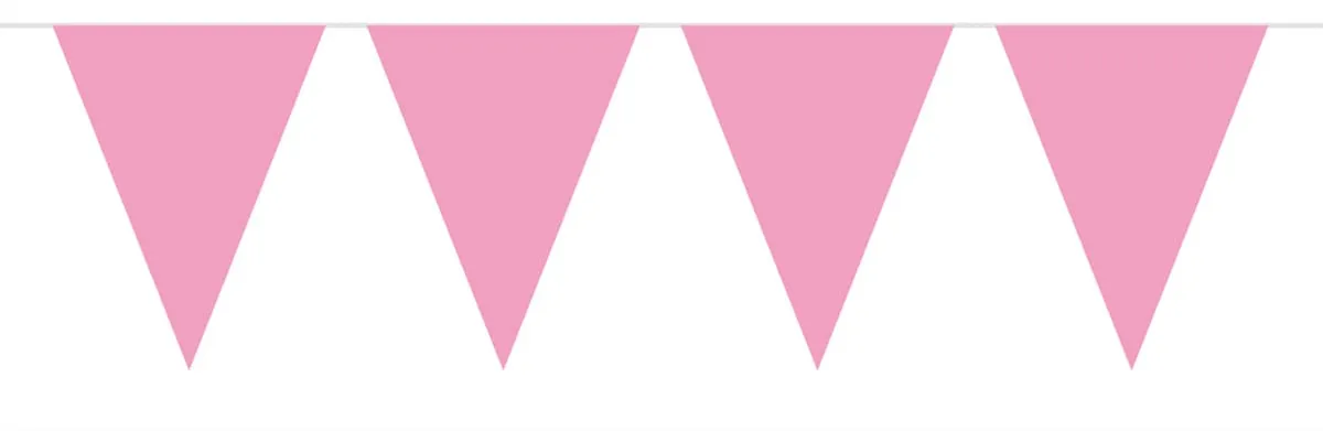 Piccola catena pennant baby rosa 3m