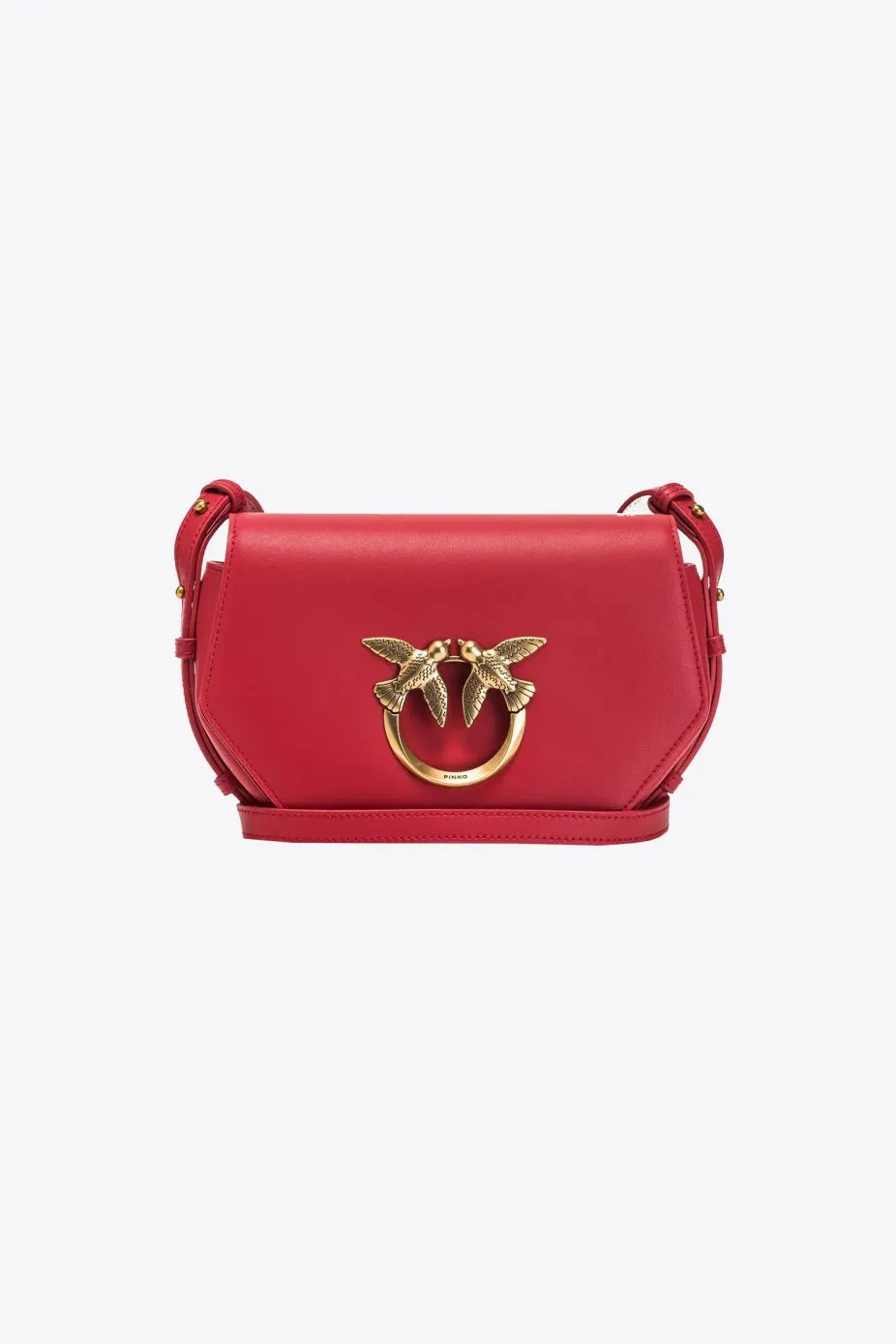 Pinko Mini Love Click Exagon Simply bag / Red