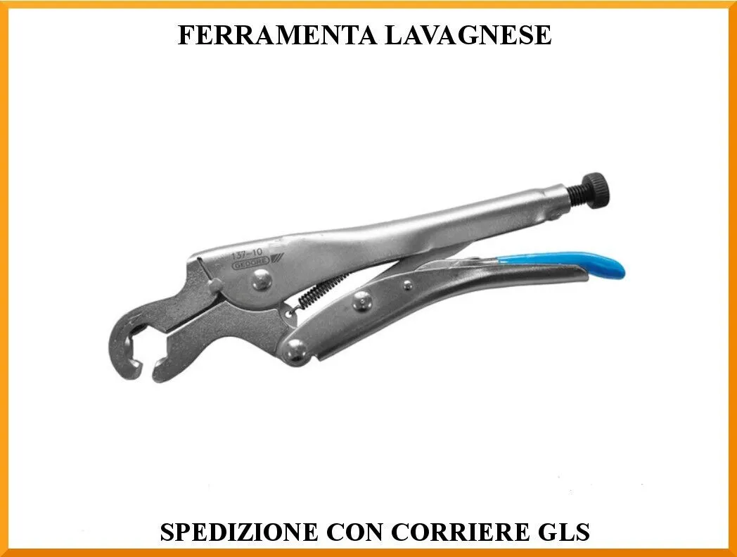 Pinza grip a chiave per dadi danneggiati e difficile accessibilità Gedore 137 