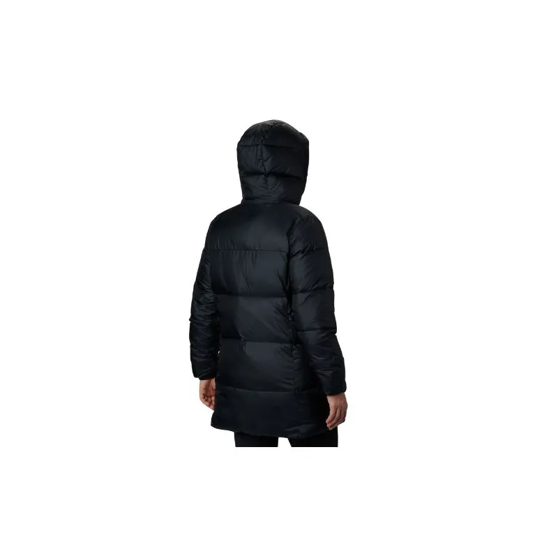 Piumino da donna con cappuccio Columbia Puffect Mid (nero)