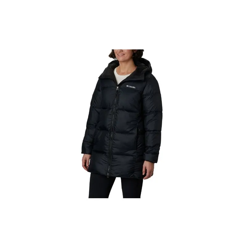 Piumino da donna con cappuccio Columbia Puffect Mid (nero)