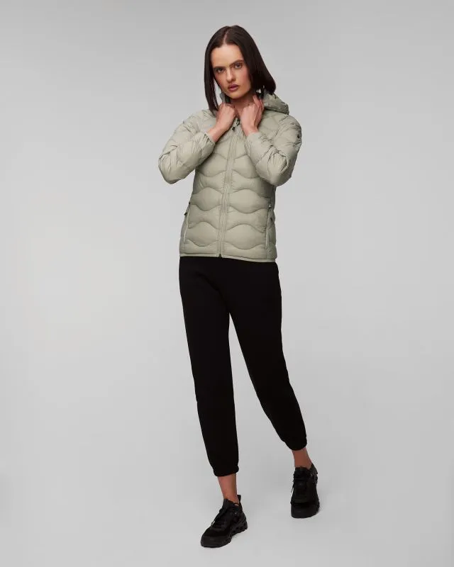 Piumino da donna Peak Performance Helium Down grigio-verde