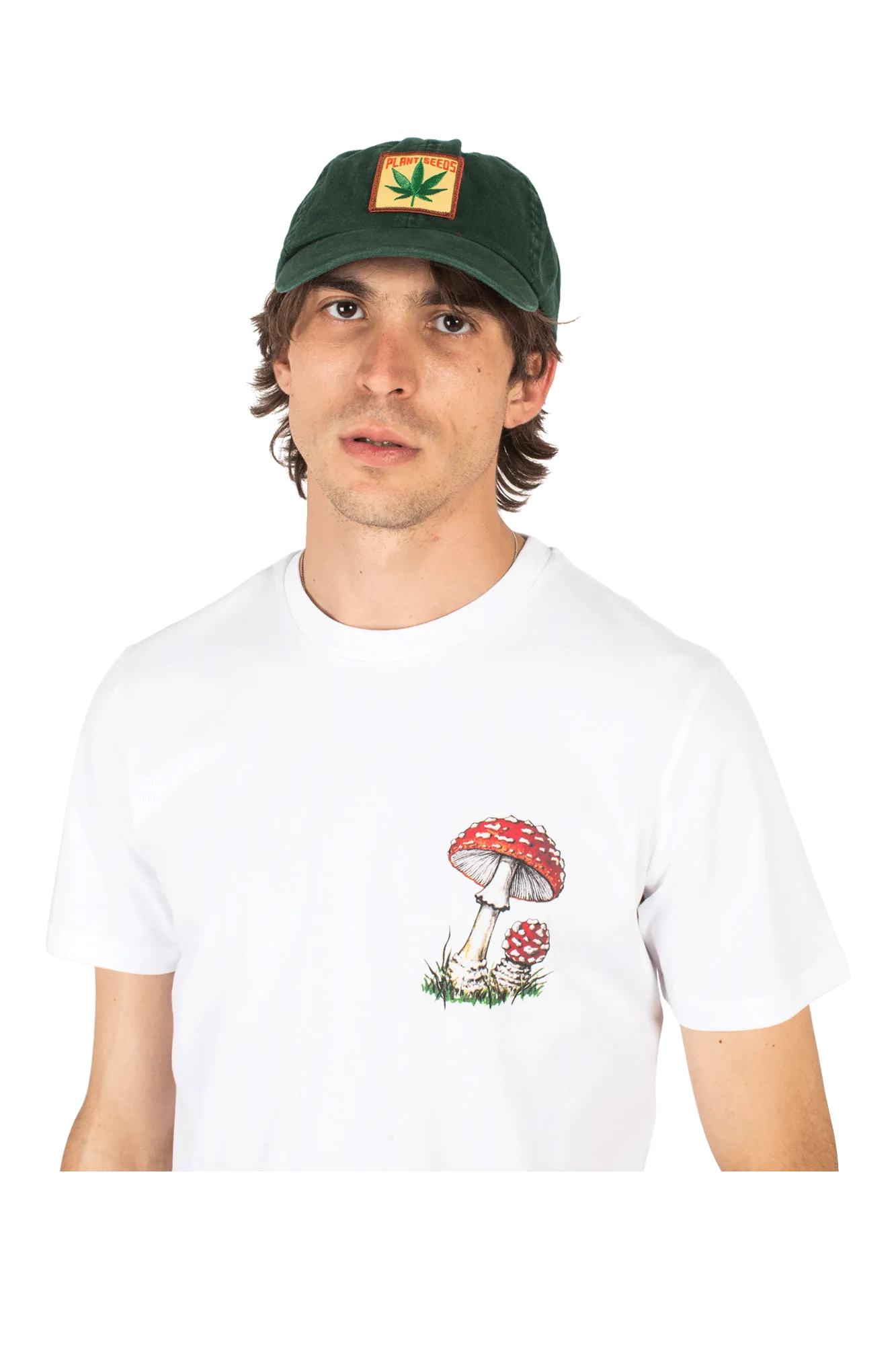 Plant Seeds Forest Embroidered Patch Cap