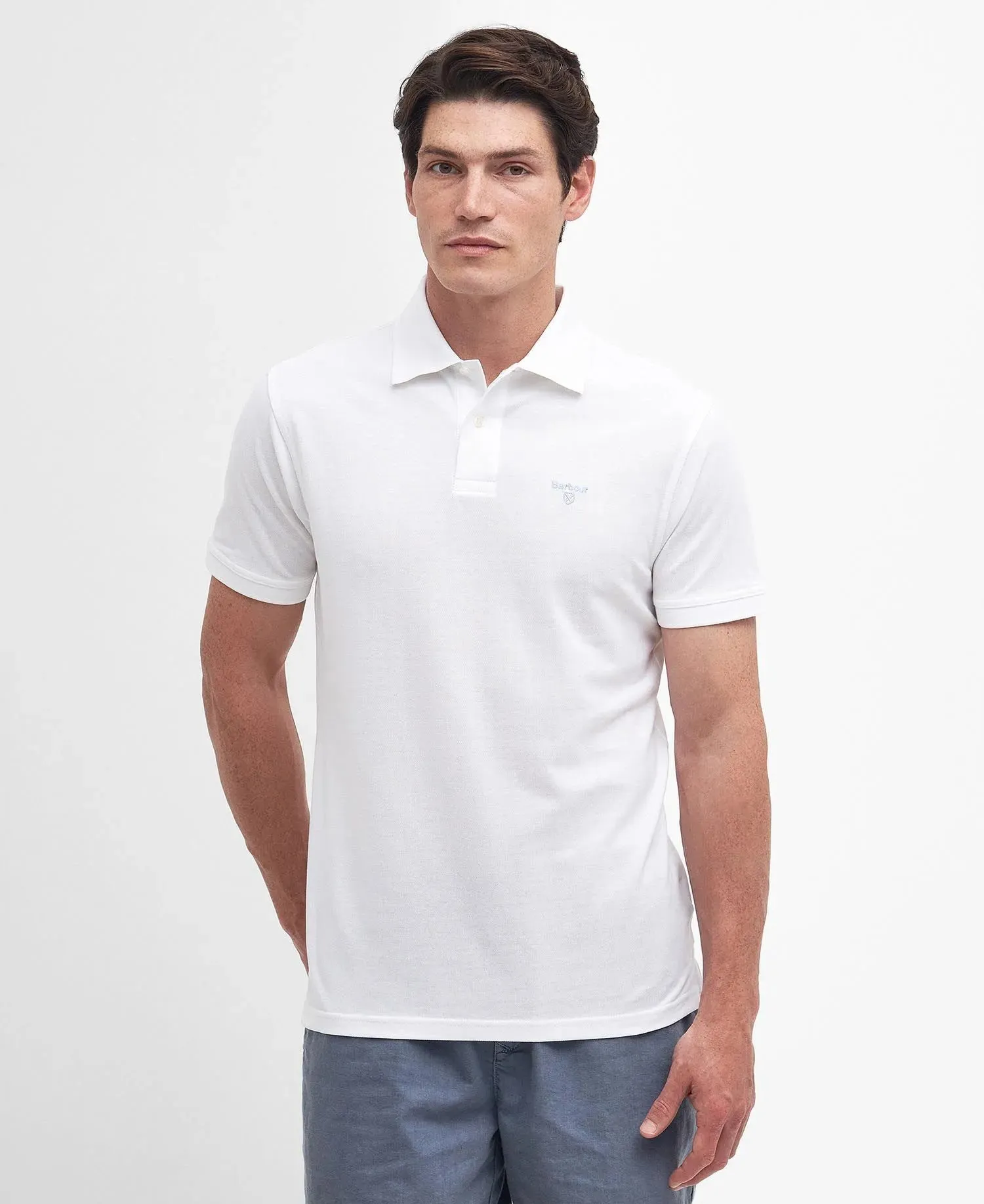 Polo Sports Barbour Bianca da Uomo