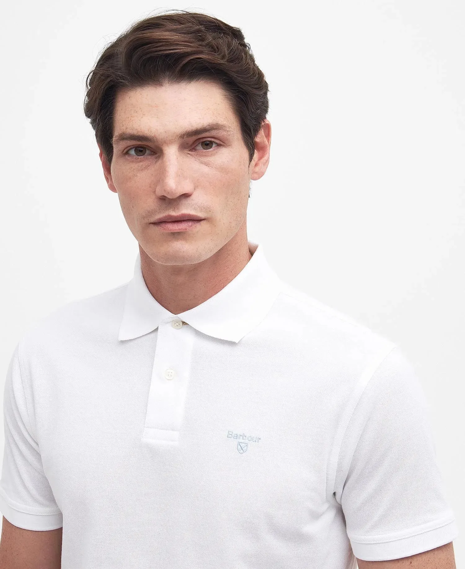 Polo Sports Barbour Bianca da Uomo