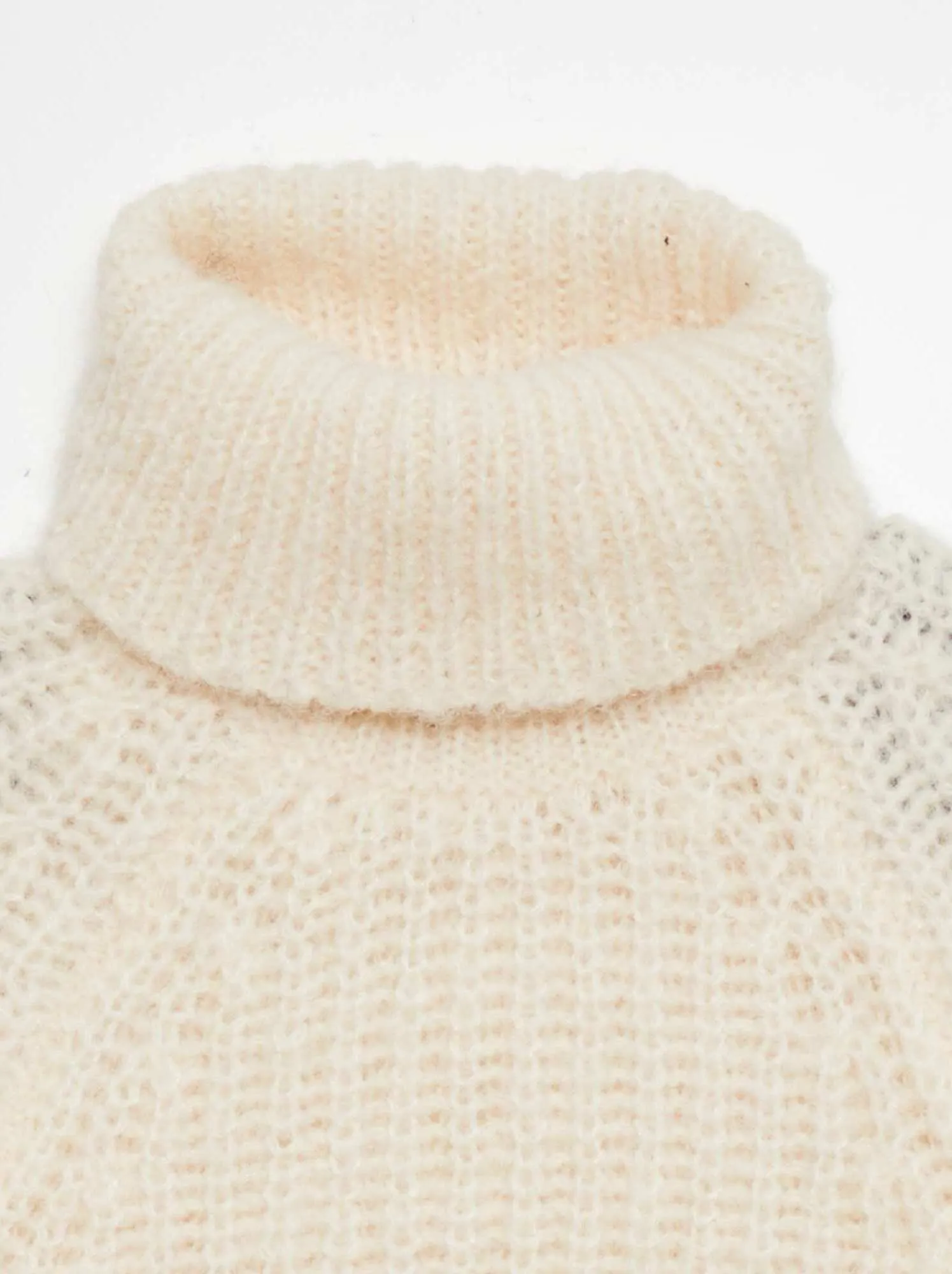Pullover a maglia grossa - BIANCO