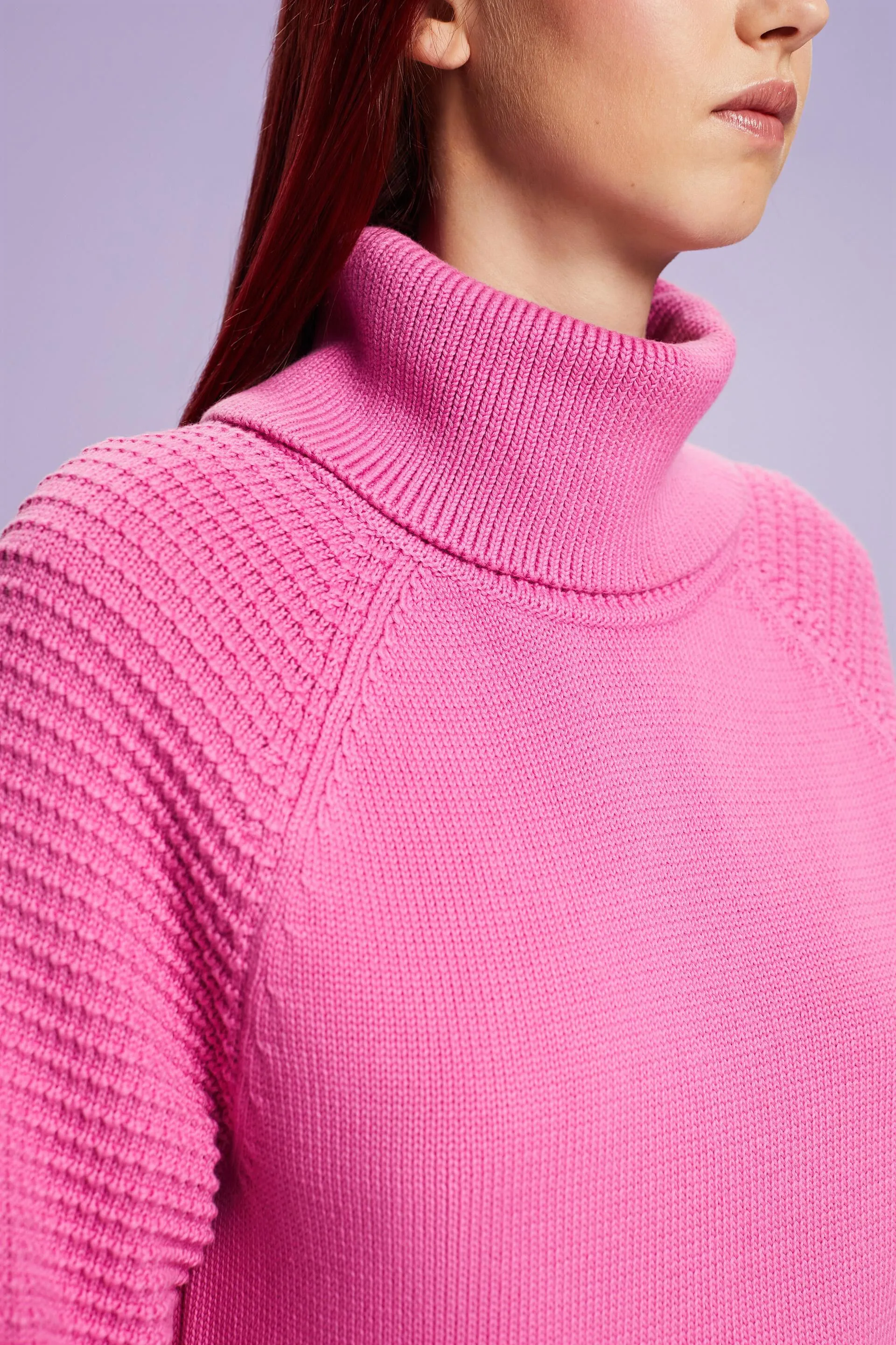 Pullover dolcevita in cotone