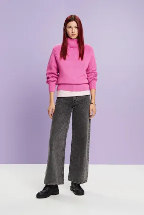 Pullover dolcevita in cotone