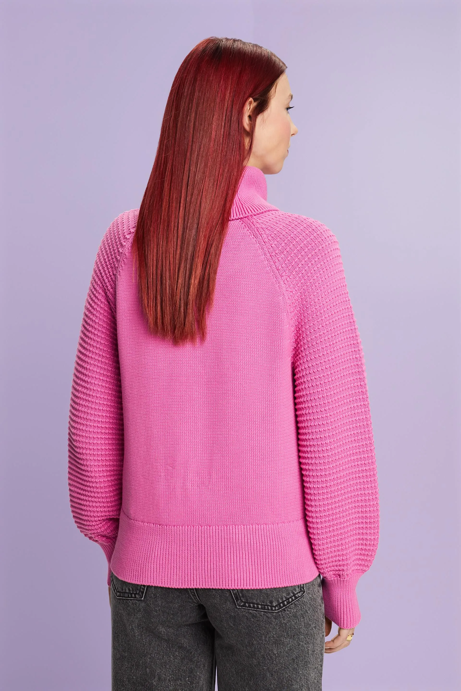 Pullover dolcevita in cotone