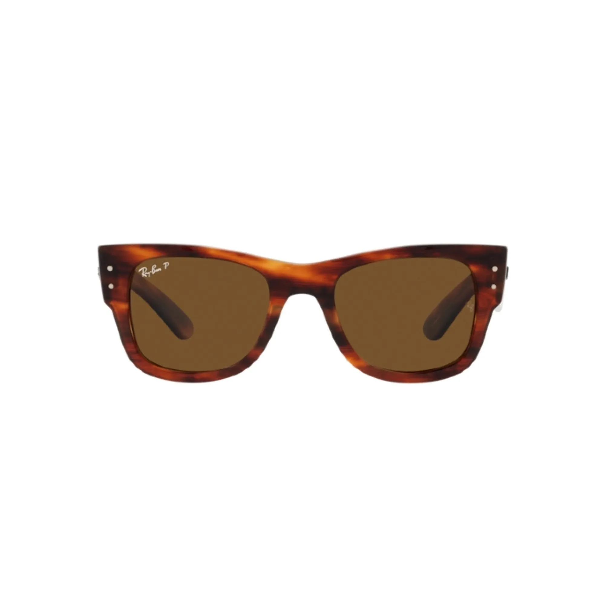   Ray-Ban RB 0840S Mega Wayfarer 954/57 Avana Striata | Occhiale Da Sole Unisex 