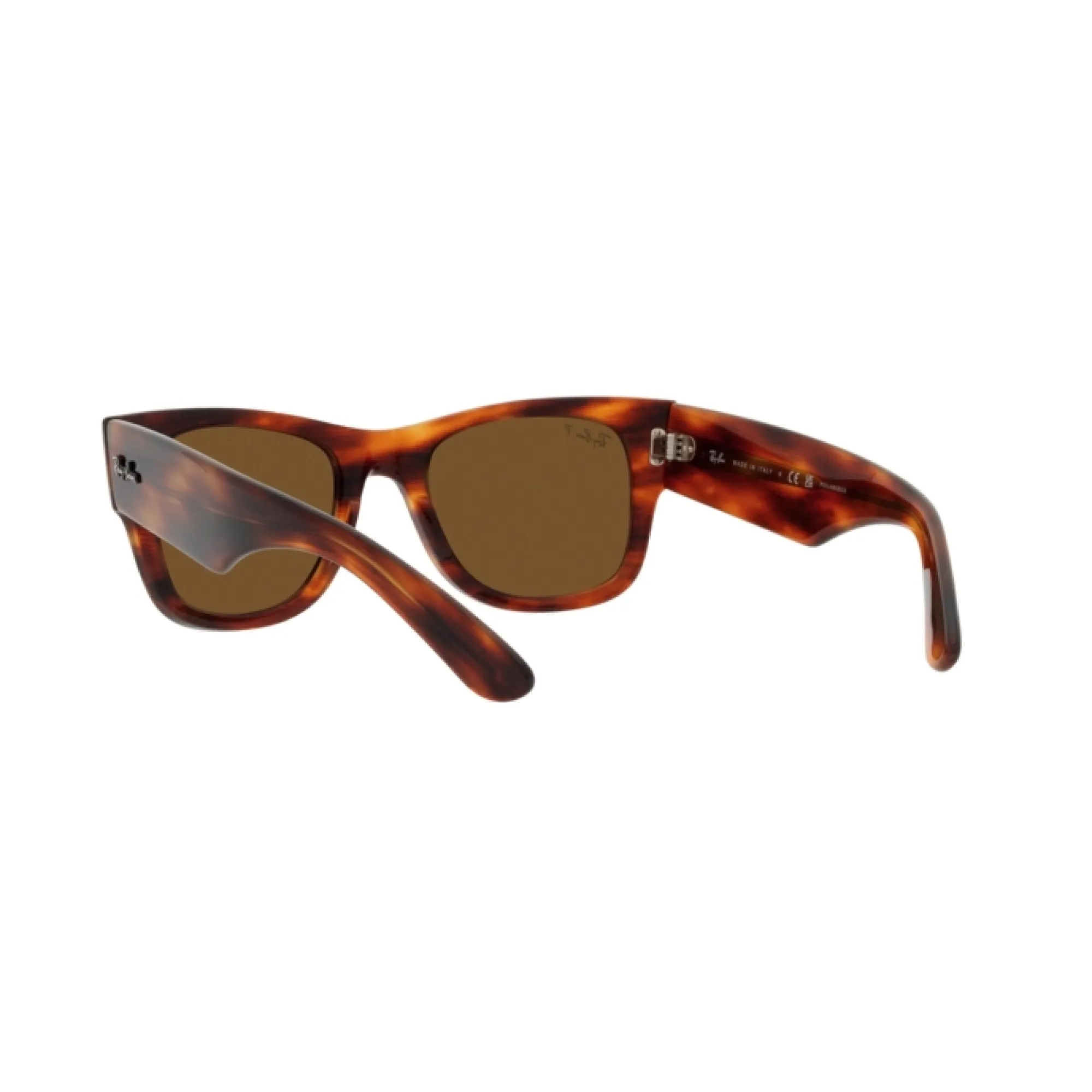   Ray-Ban RB 0840S Mega Wayfarer 954/57 Avana Striata | Occhiale Da Sole Unisex 