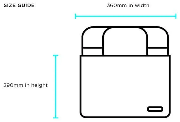 Resttrap Borsa Musette 3L Nero
