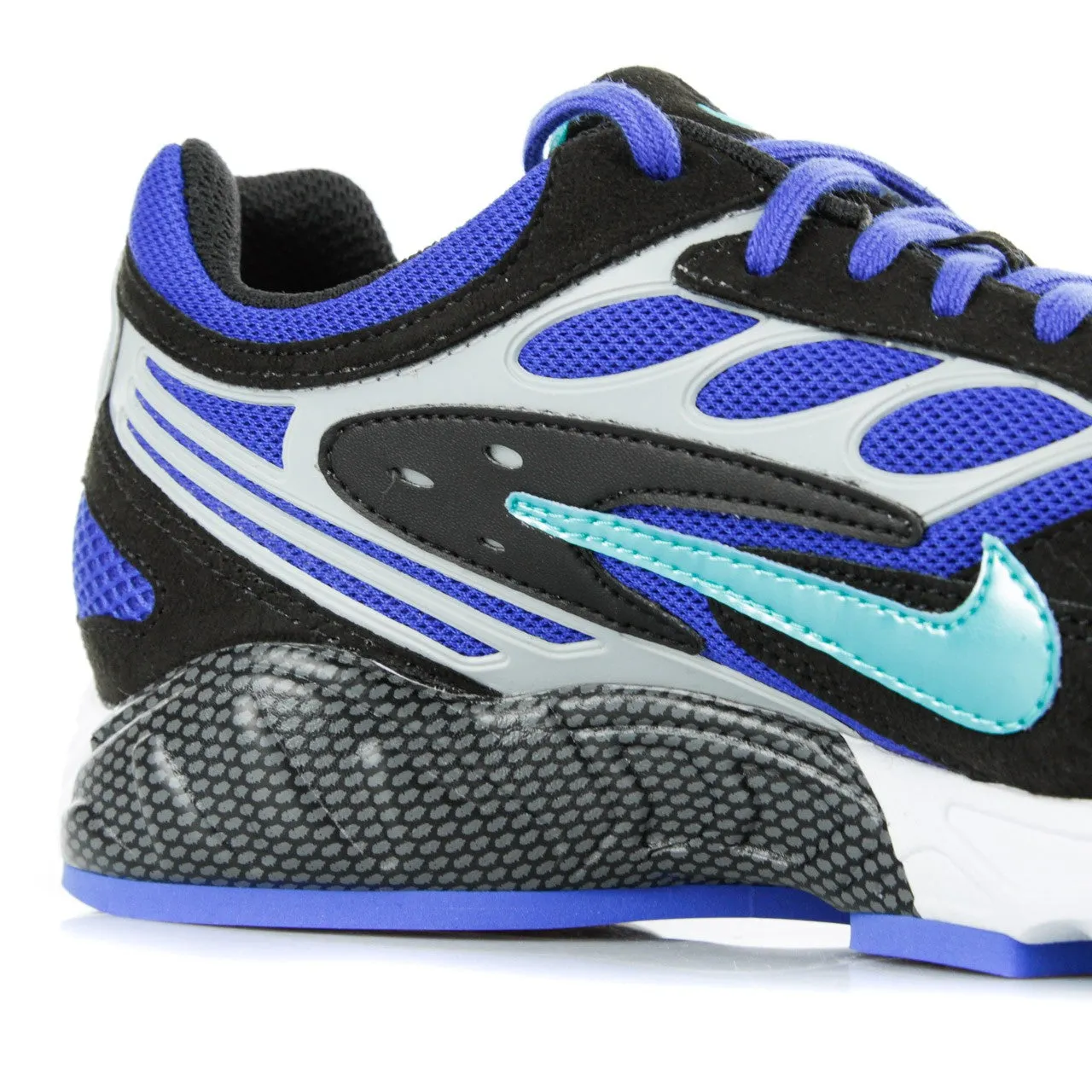 Scarpa Bassa Uomo Air Ghost Racer Black/hyper Jade/racer Blue/wolf Grey