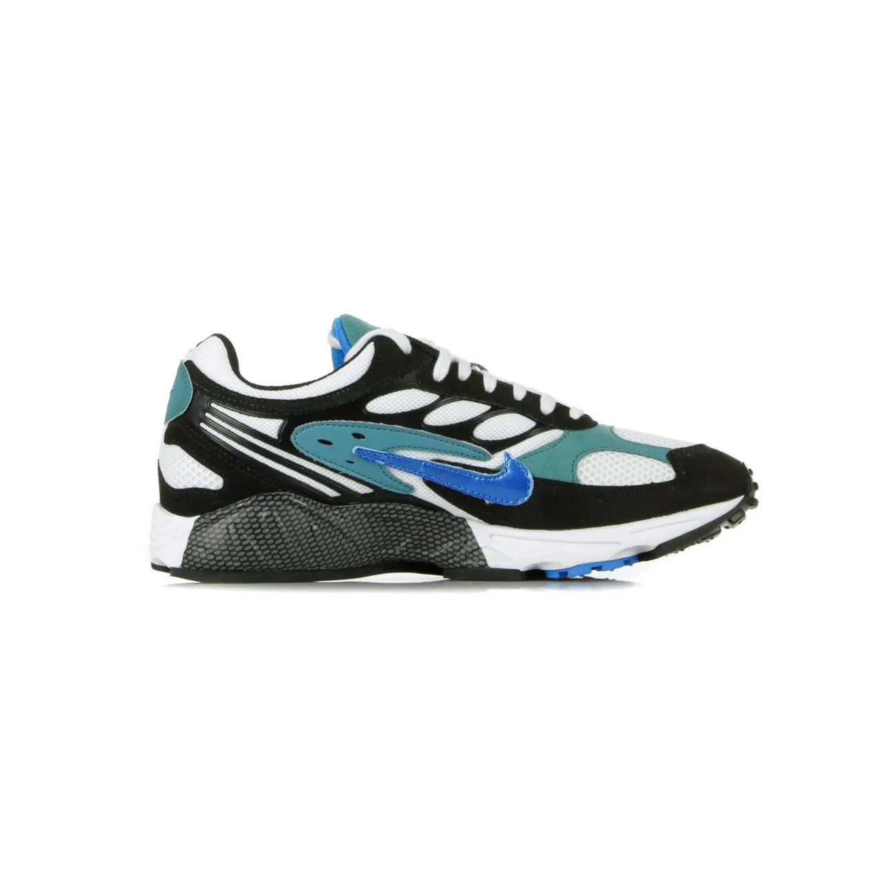 Scarpa Bassa Uomo Air Ghost Racer Black/photo Blue/mineral Teal/black