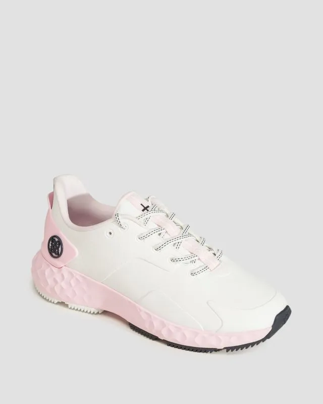 Scarpe bianche-rosa da golf da donna G/Fore Mg4+