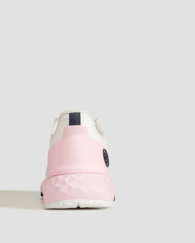 Scarpe bianche-rosa da golf da donna G/Fore Mg4+