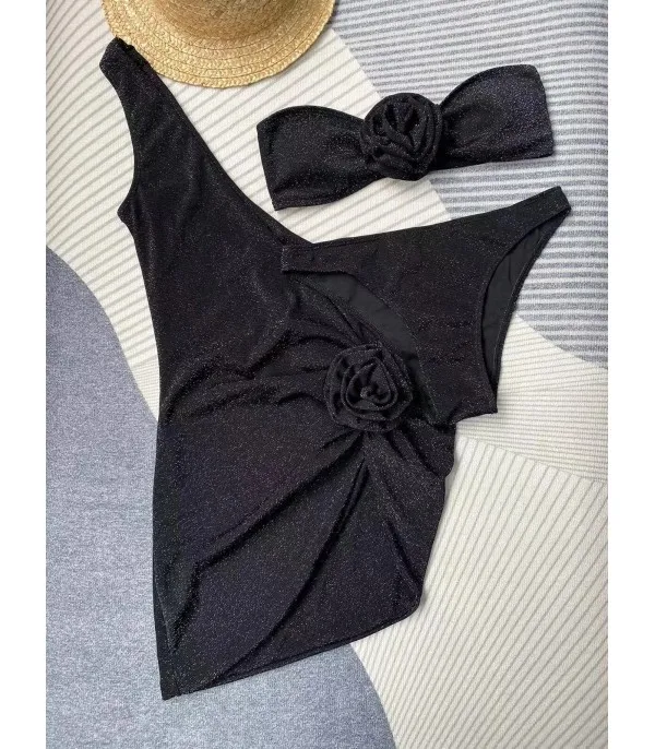 Set 3 pezzi lurex-roses