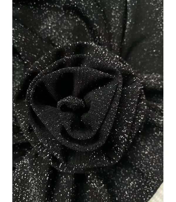 Set 3 pezzi lurex-roses