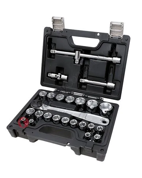Set chiavi a bussola Beta 923E/C25 completo di 20 chiavi e 5 accessori