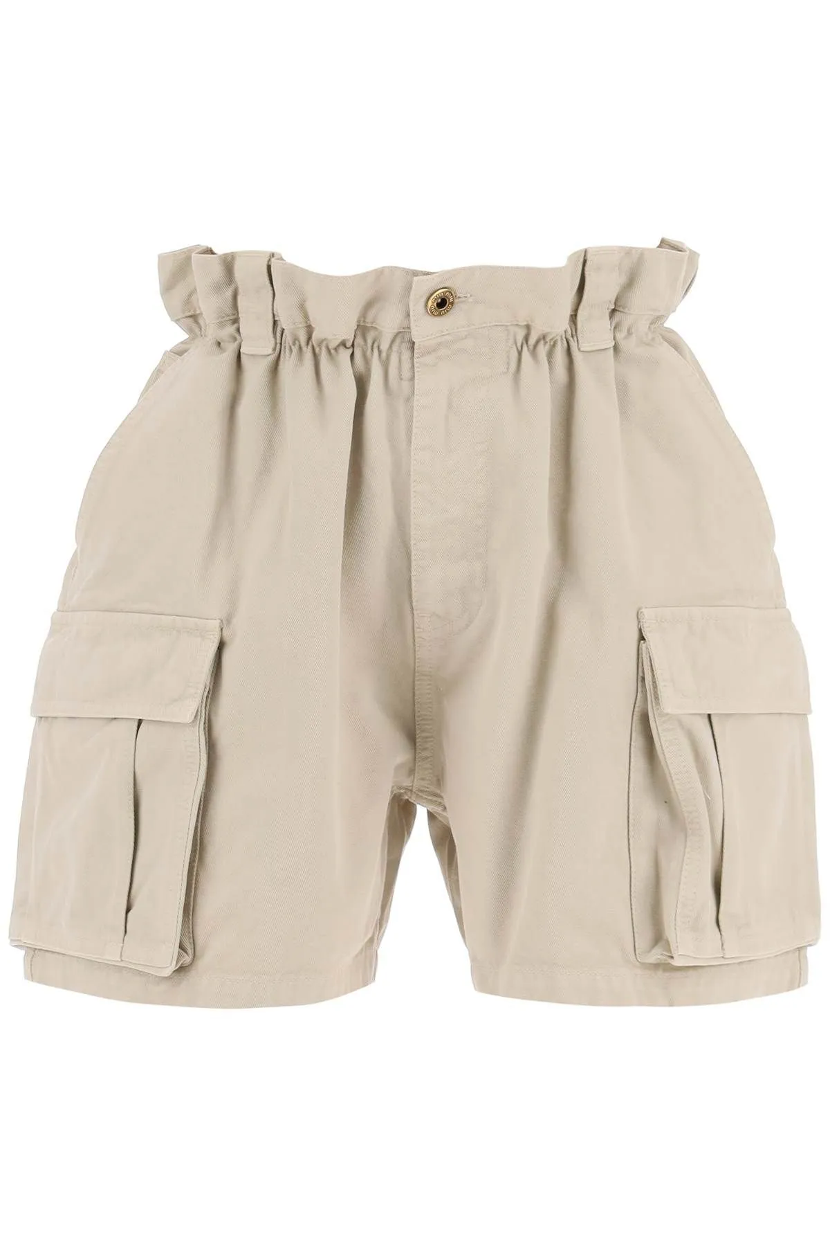 Shorts cargo con vita a sacchetto