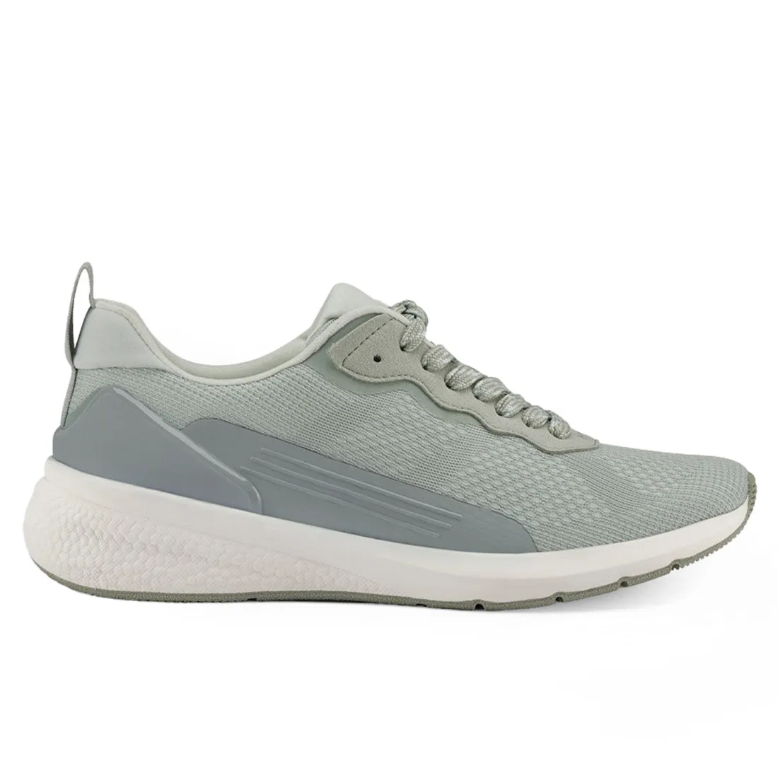 Sneakers da donna Tamaris in tessuto verde