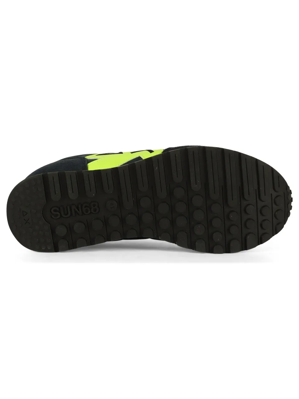 Sneakers in pelle e tessuto JAKI FLUO