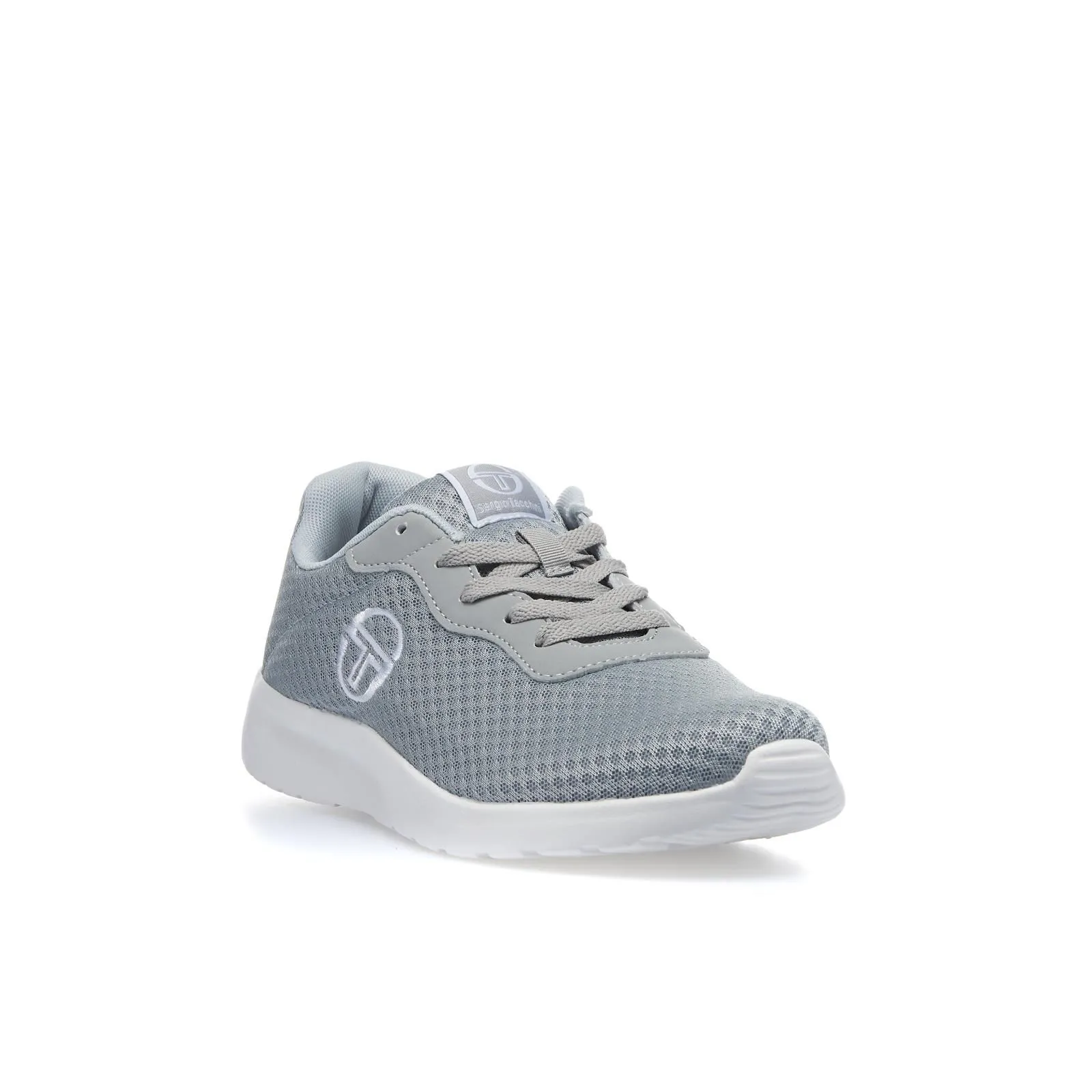 Sneakers uomo da running grigie in tessuto