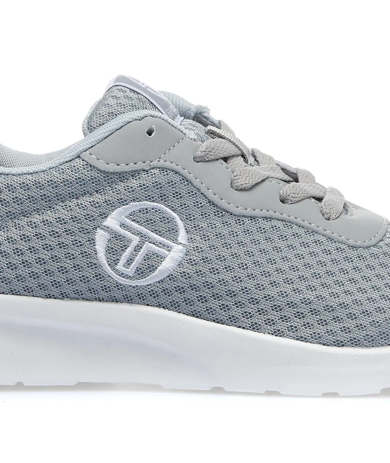 Sneakers uomo da running grigie in tessuto