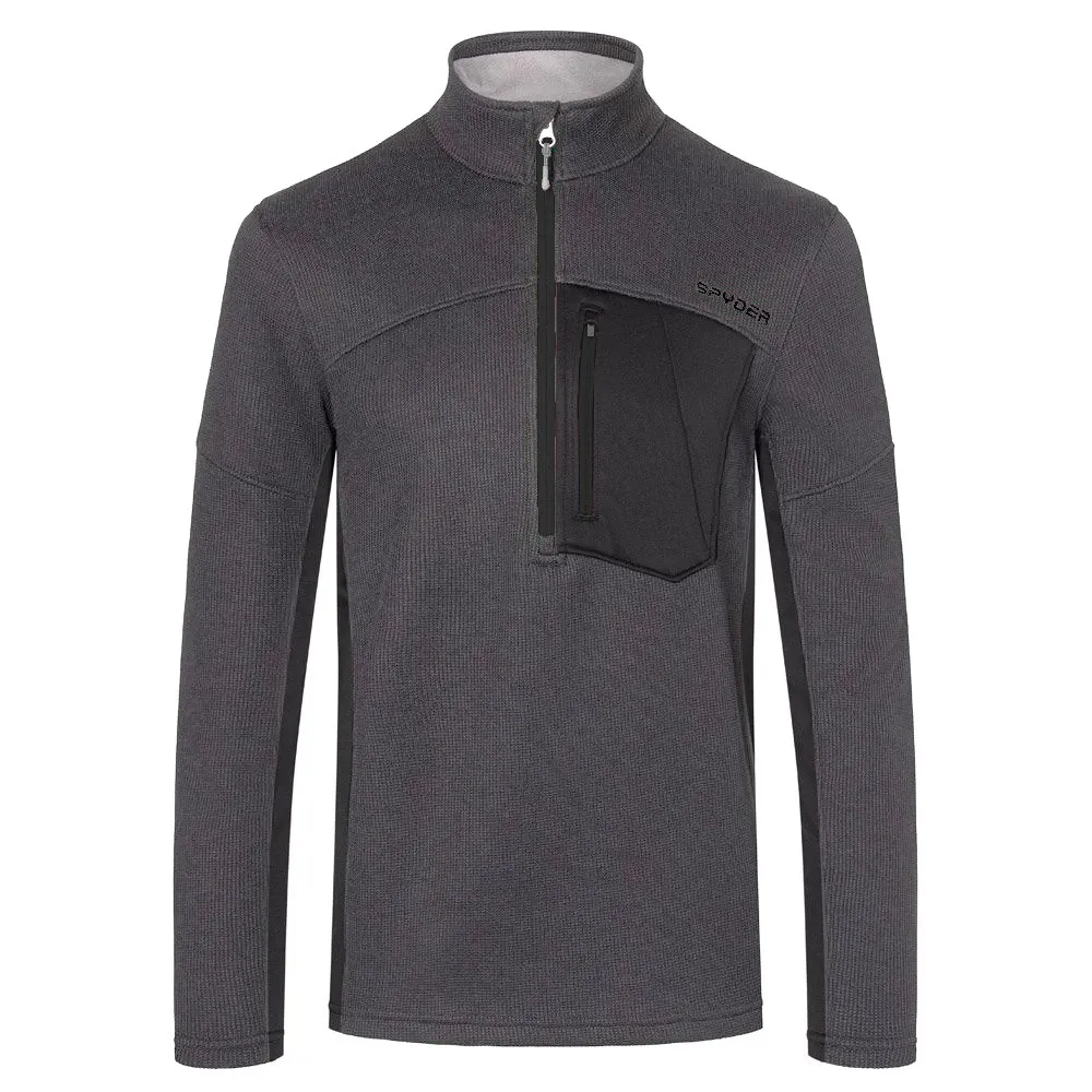 Spyder Bandit Half Zip Elbony Fleece