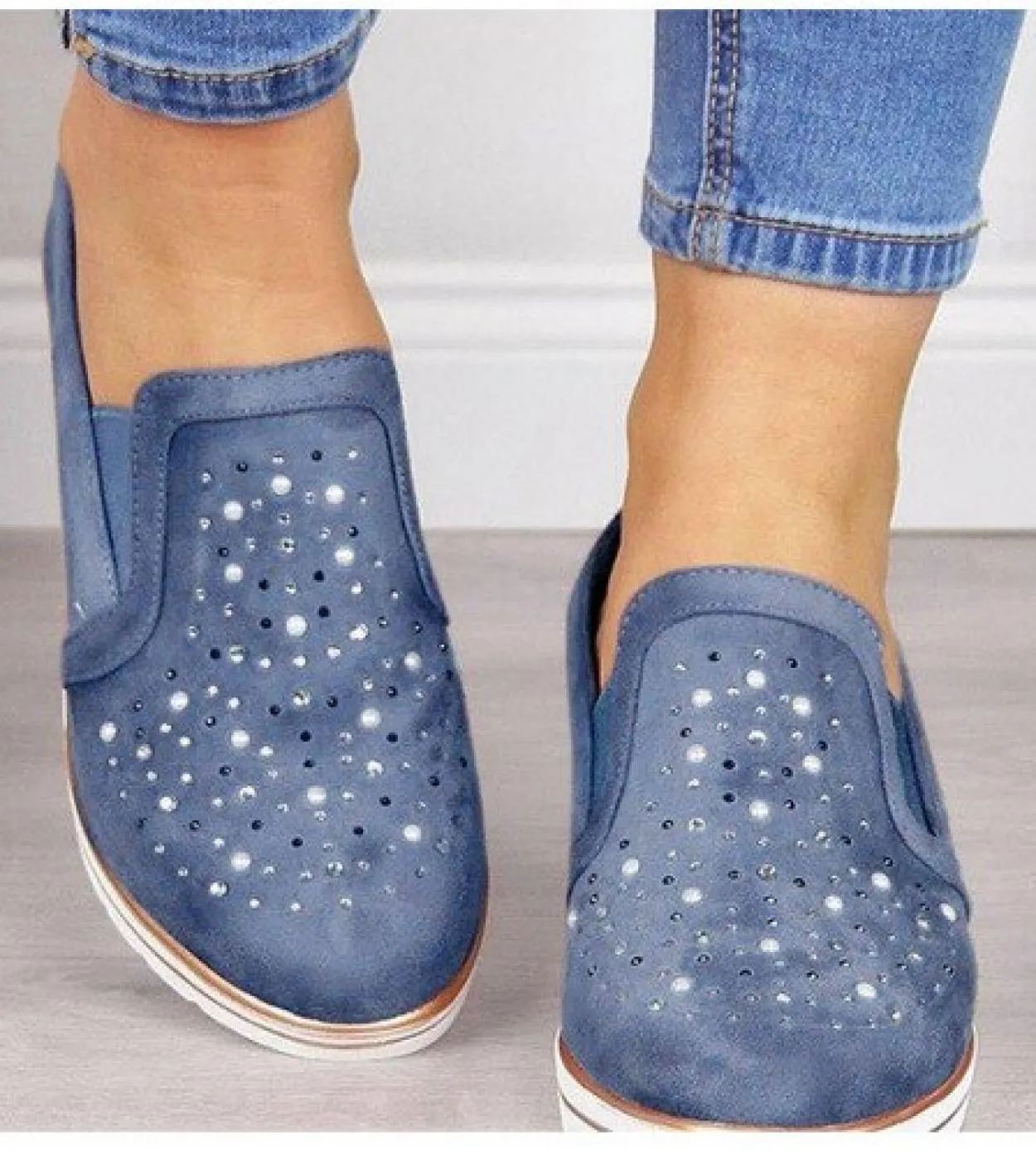 Stivaletti da donna Zeppe Piattaforma vulcanizzata Autunno Donna Tacco alto Altezza Scarpe da donna Moda Casual Plus